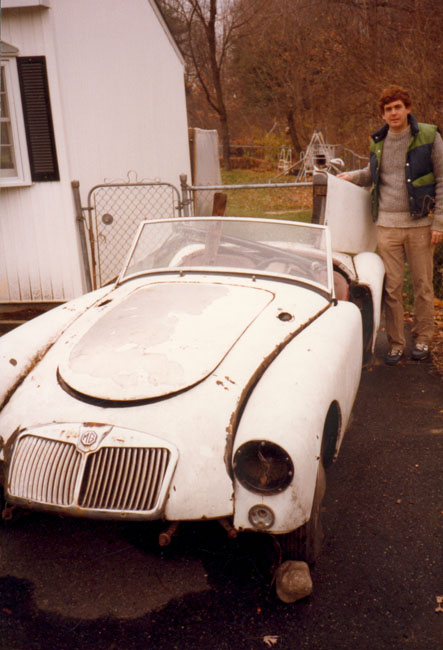 1960 MG MGA 1600 restoration project. 1960 MG MGA 1600 Convertible. Classic British sports car by MG, the 1960 MGA Convertible in White. A White 1960 MGA 1600 Convertible by British car company MG