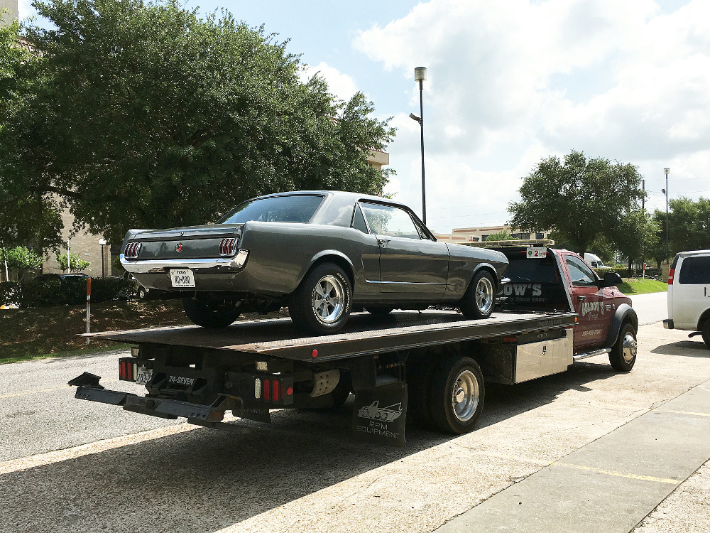 Gray 1965 Ford Mustang 289 V8 Ford Coupe